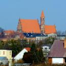 Chełmno - widok z skarpy .Kościół pw. św. Jakuba Starszego i św. Mikołaja (pofranciszkański) - panoramio (1)
