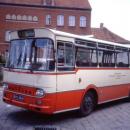 Autosan H9-35 school bus in Chełmno, Poland, August 1990